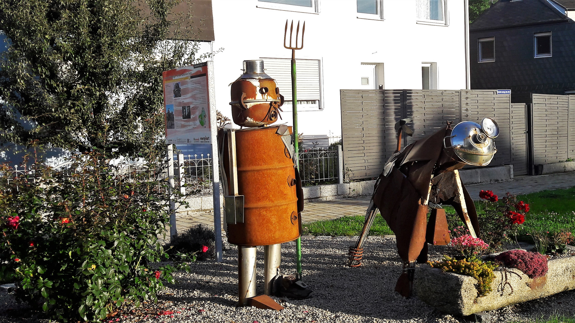 20211001  Gefrees/Ofr Roboter 4.0 als Gärtner 