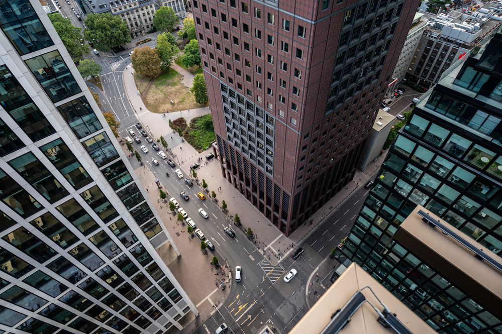2022 Blick vom Global-Tower in Frankfurt