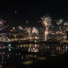 2022 - Silvesterfeuerwerk am Pixelstrich in Frankfurt