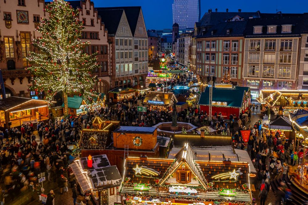 2022 Weihnachtsmarkt in Frankfurt