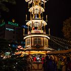 2022 Weihnachtspyramide auf dem Frankfurter Weihnachtsmarkt