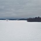 20220112  Schneeblick zum Fichtelgebirge/ Waldstein