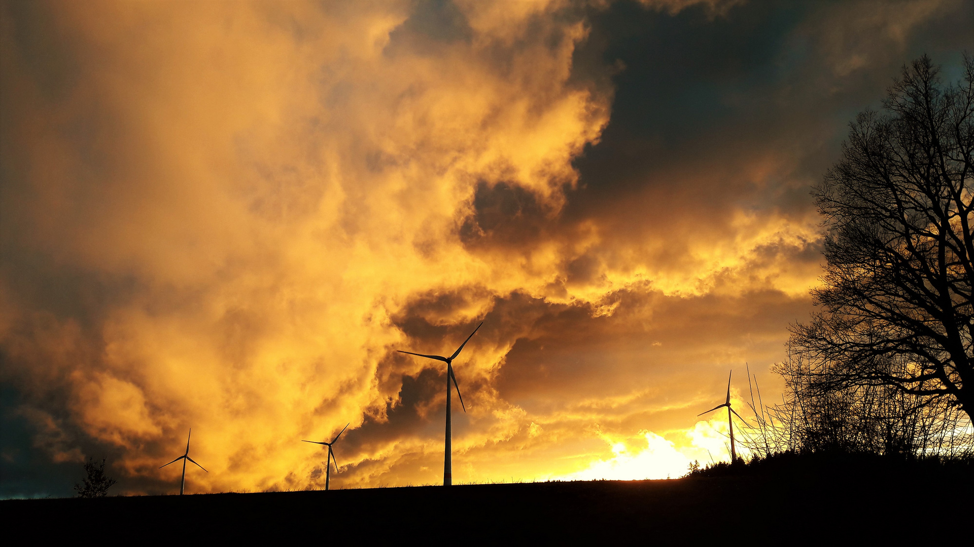 20220407 Stürmischer Sonnenuntergang