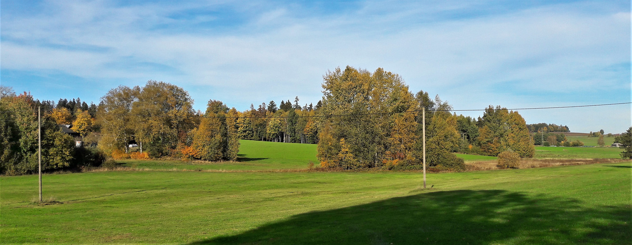 20221017 Blick in die  heimische herbstliche Landschaft