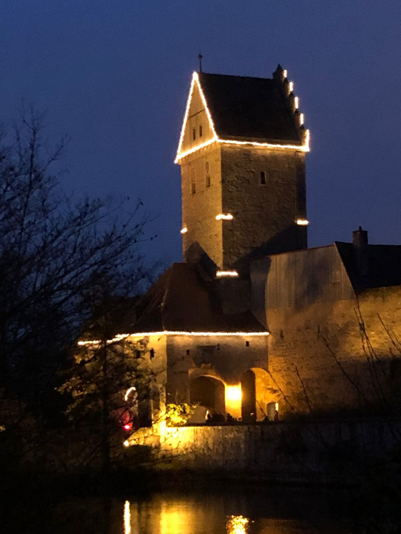 20221127 Dinkelsbühl Rothenburger Tor/ Weiher 