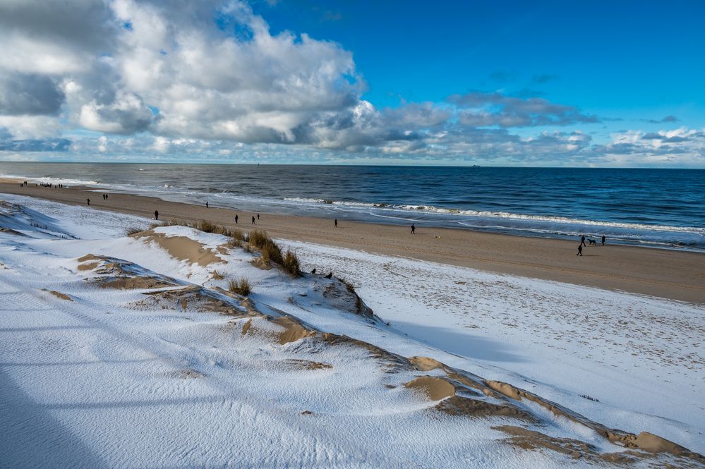 2023 Schnee im März - Westerland auf Sylt