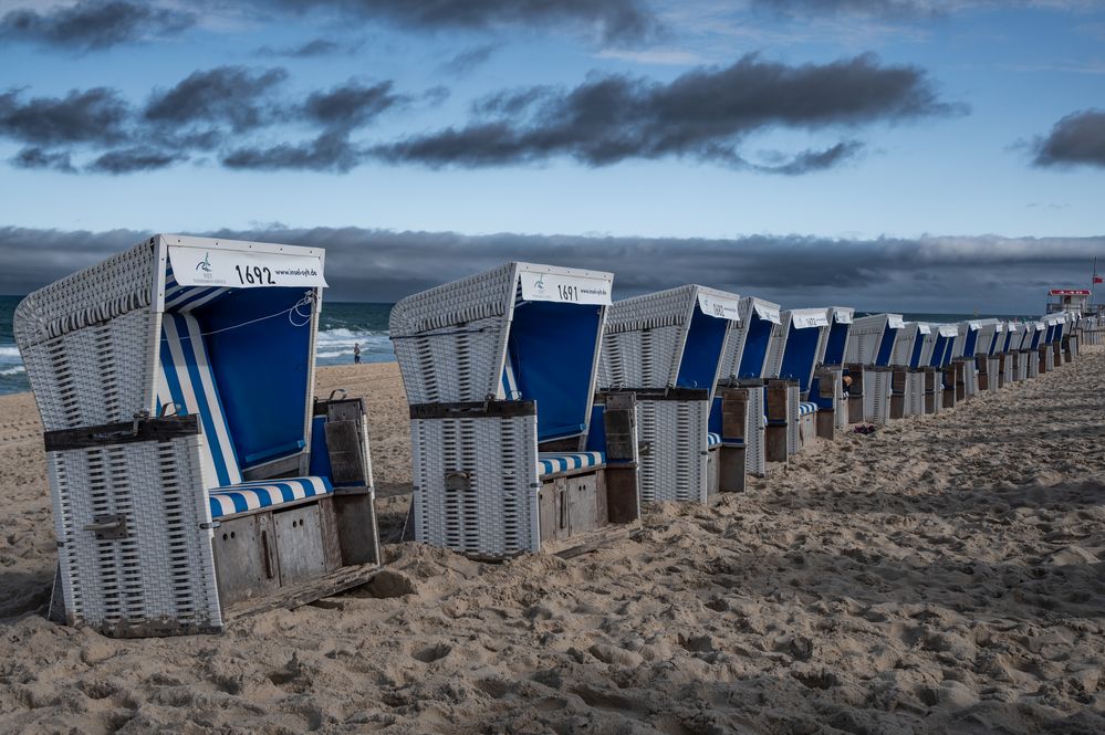 2023 Strandkörbe auf Sylt