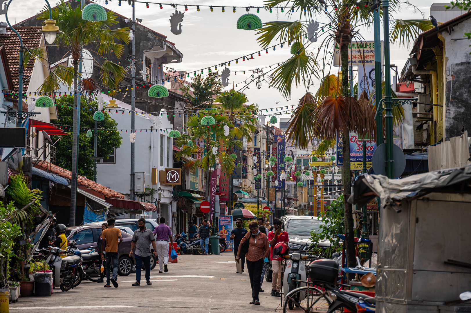 2023 Straßenszene in Penang