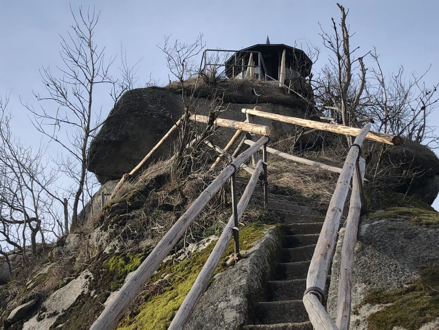 20230222 Aufstieg zur "Schüssel" am Waldstein