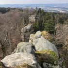 20230222  Blick von der Schüssel : Waldstein im Fichtelgebirge