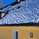 20230301 Schnee auf dem Naturschieferdach I