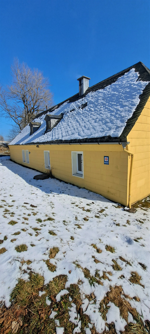 20230301 Schnee auf dem Naturschieferdach II