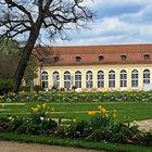  20230427 Durchblick zur  Terrasse Orangerie Hofgarten Ansbach