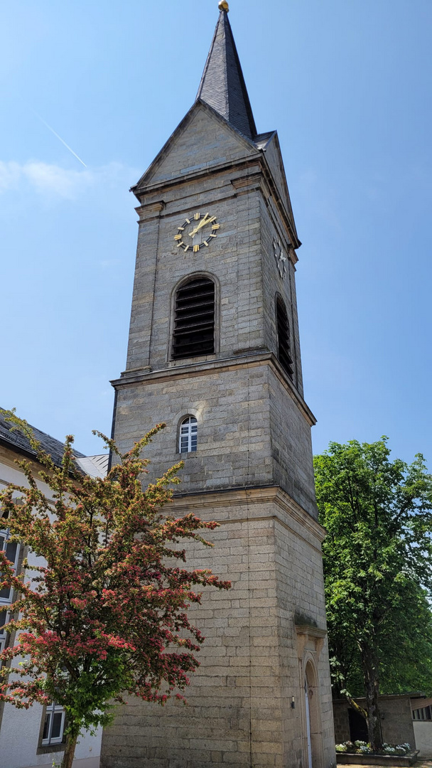 20230618 Kirchturm St Galluskirche Zell im Fichtelgebirge