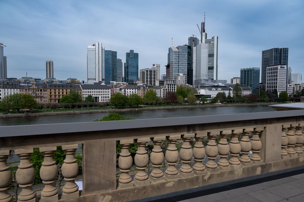 2024 Blick von der Dachterrasse des Städelmuseums