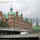 2024 verbrannt ! Kopenhagen 2018 Turm der alten Börse neben C.F. Tietgens Hus