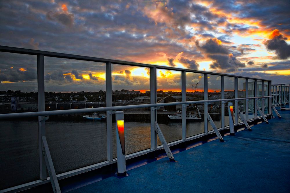 21 heures septembre je quitte roscoff