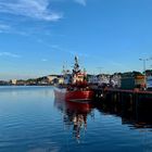 21.00 Uhr im Hafen von Sligo - und die Blaue Stunde kommt erst noch ...