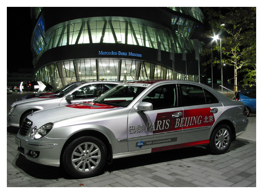 21.10.2006 Daimler Museum; Paris-Peking- ende Tag1