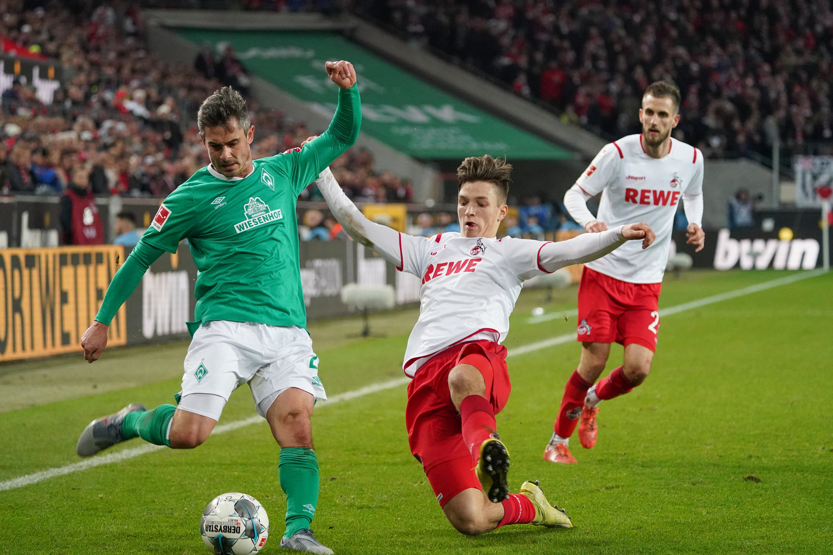 21.12.2019, RheinEnergieStadion, Koeln, GER, 1. FBL, 1.FC Koeln vs. SV Werder Bremen,