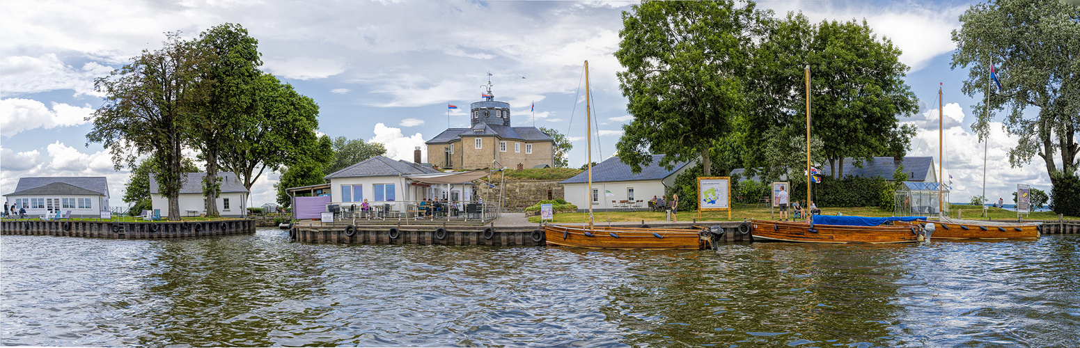 2124TZ-25TZ Insel Wilhelmstein Steinhuder Meer Panorama