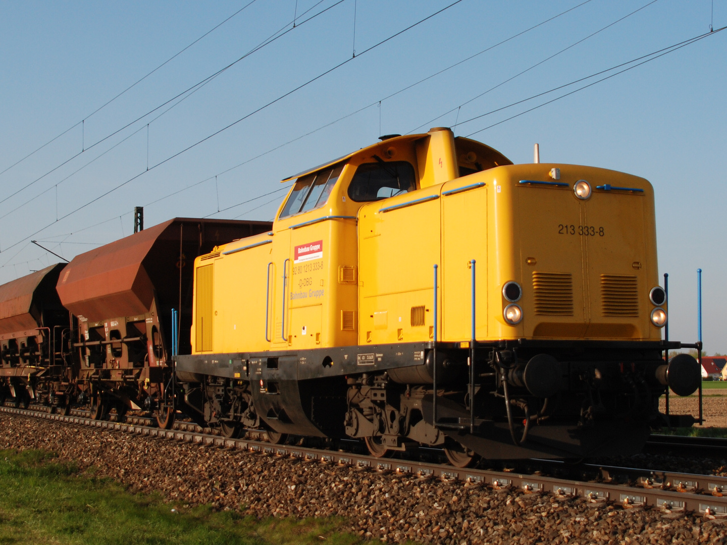 213 333-8 D-DBG Bahnbau Gruppe-Augsburg