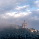 2137SC Nebelstimmung am Kaiser Wilhelm Denkmal Porta Westfalica