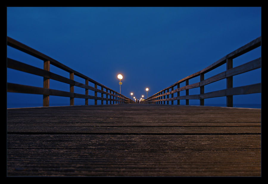 21.38 h Seebrücke Grömitz