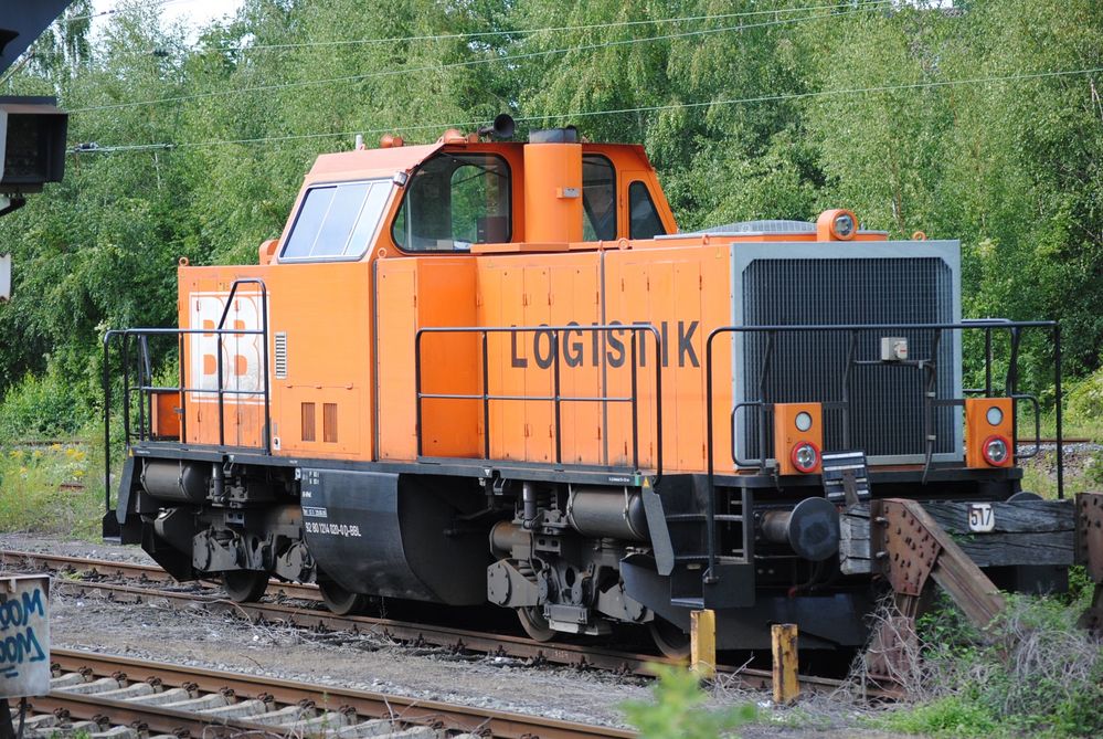 214 020 von BBL-Logistik vor ihrem Crash