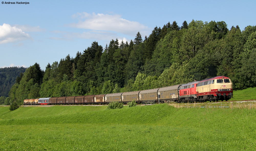 217 002 im Allgäu schon Vergangenheit