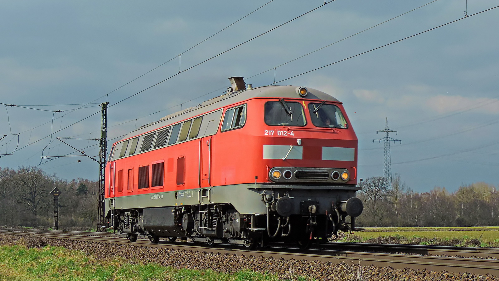 217 012-4 Solofahrt