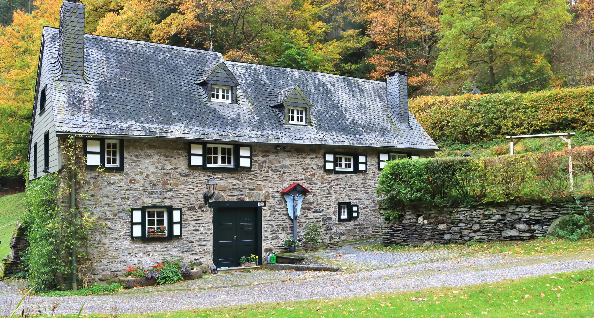 21721 herbstliche Idylle an der Belgenbacher Mühle