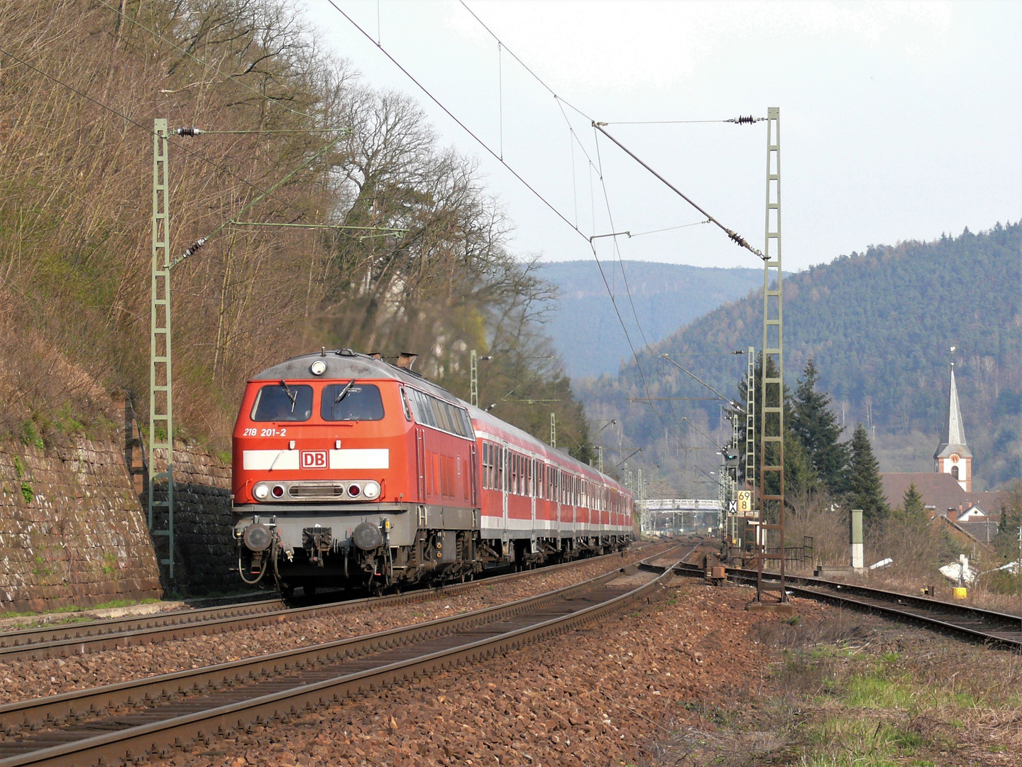 218 201 bei Lambrecht/Pfalz.