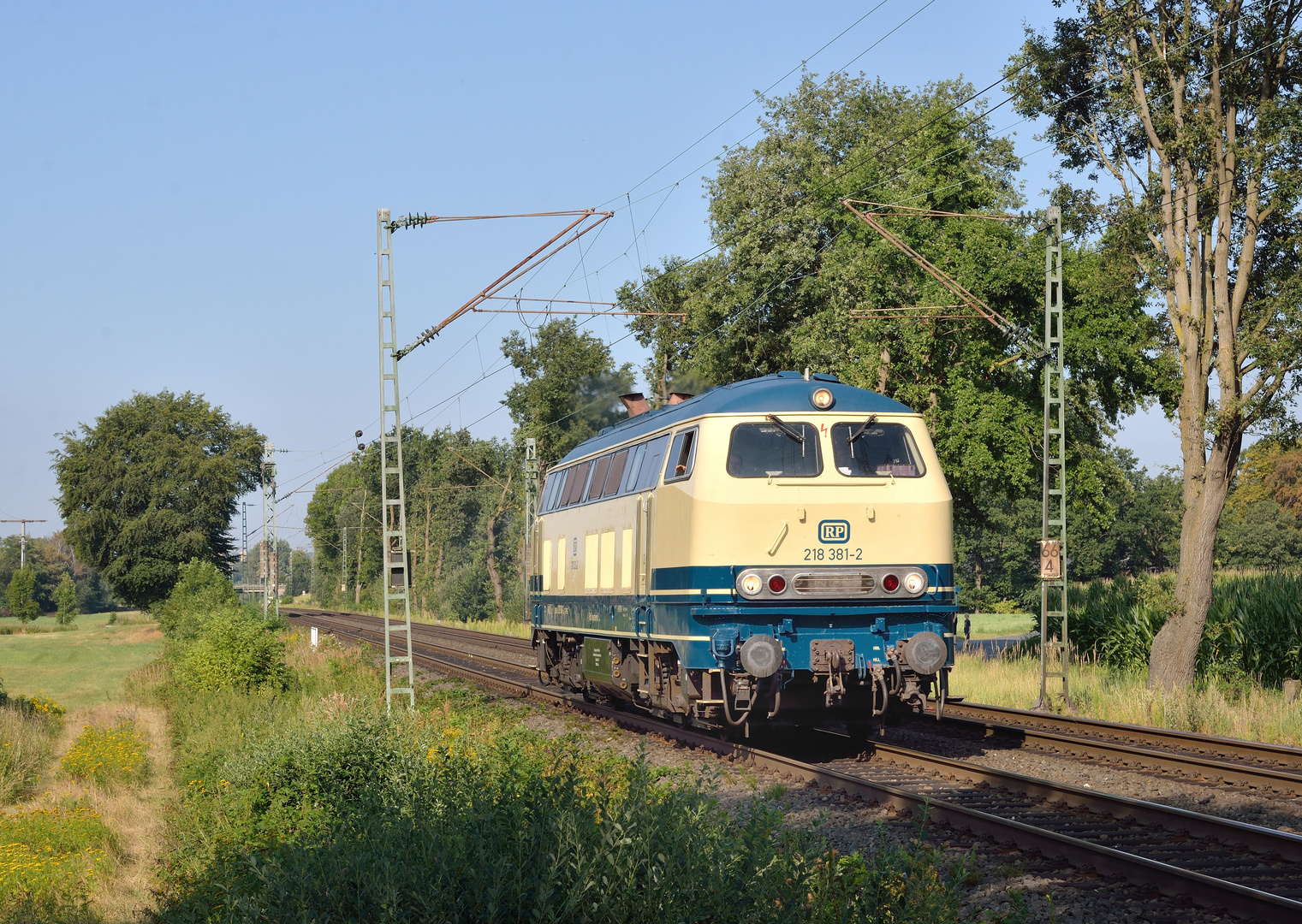 218 3812 RP am 12.08.20 in HammNeustadt Foto & Bild dampf