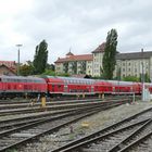 218 414 beim rangieren in Lindau HBF.