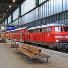 218 439 im alten Hbf Stuttgart