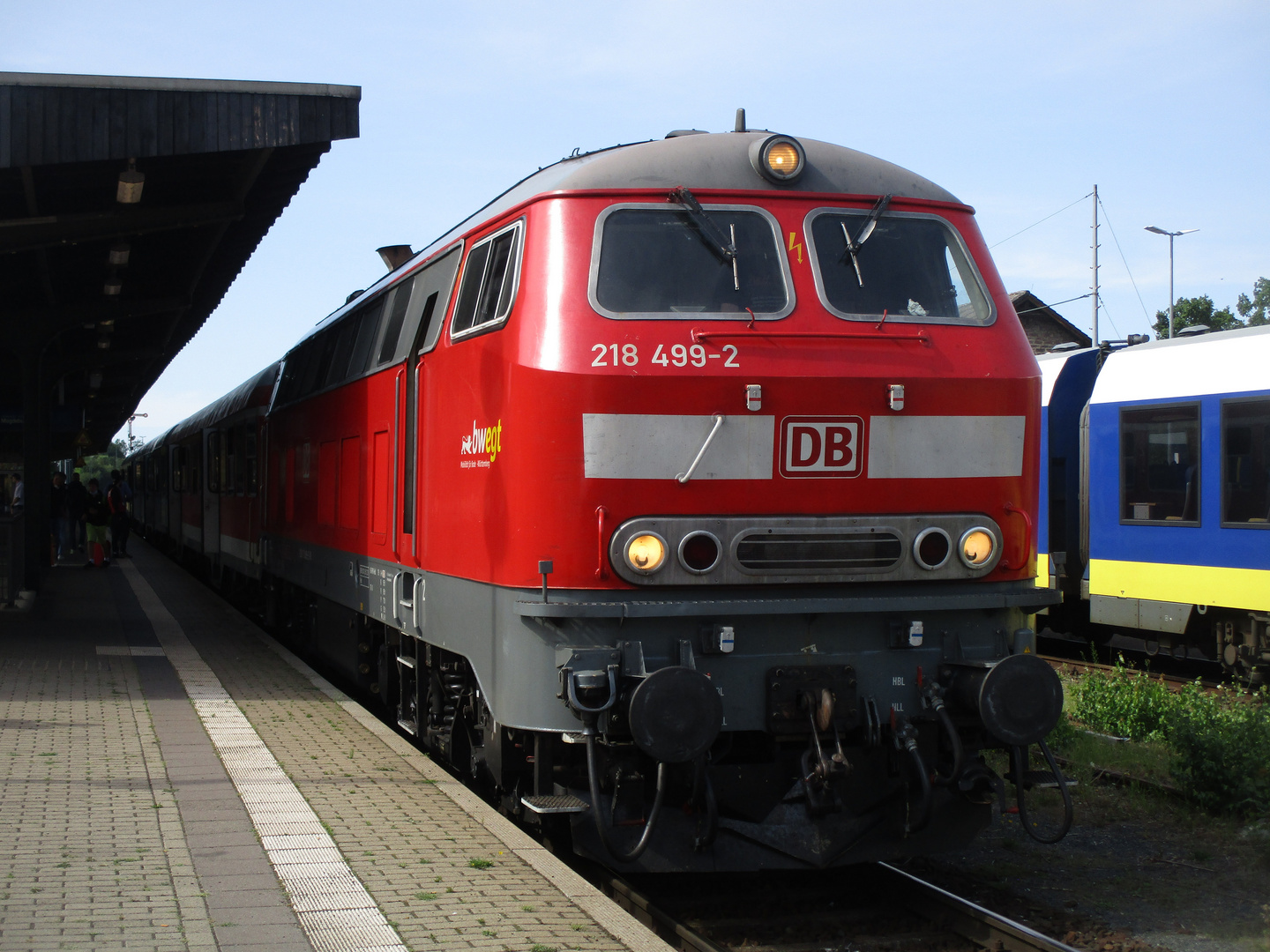 218 499-2 in Goslar 1.