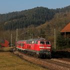 218 auf der Schwarzwaldbahn