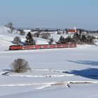 218er im winterlichen Allgäu