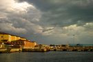 Abend Licht im Hafen by Manfred Glogowsky 1