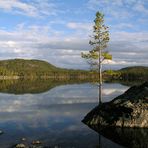 22 Uhr am Karhunpesäkivi (Finnland)