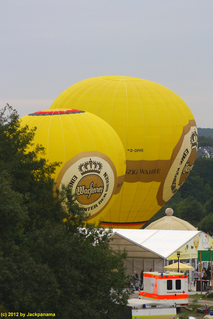 22. Warsteiner Internationale Montgolfiade 2012