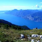 2214meter auf dem Monte Baldo mit Blick über den Lago di Garda