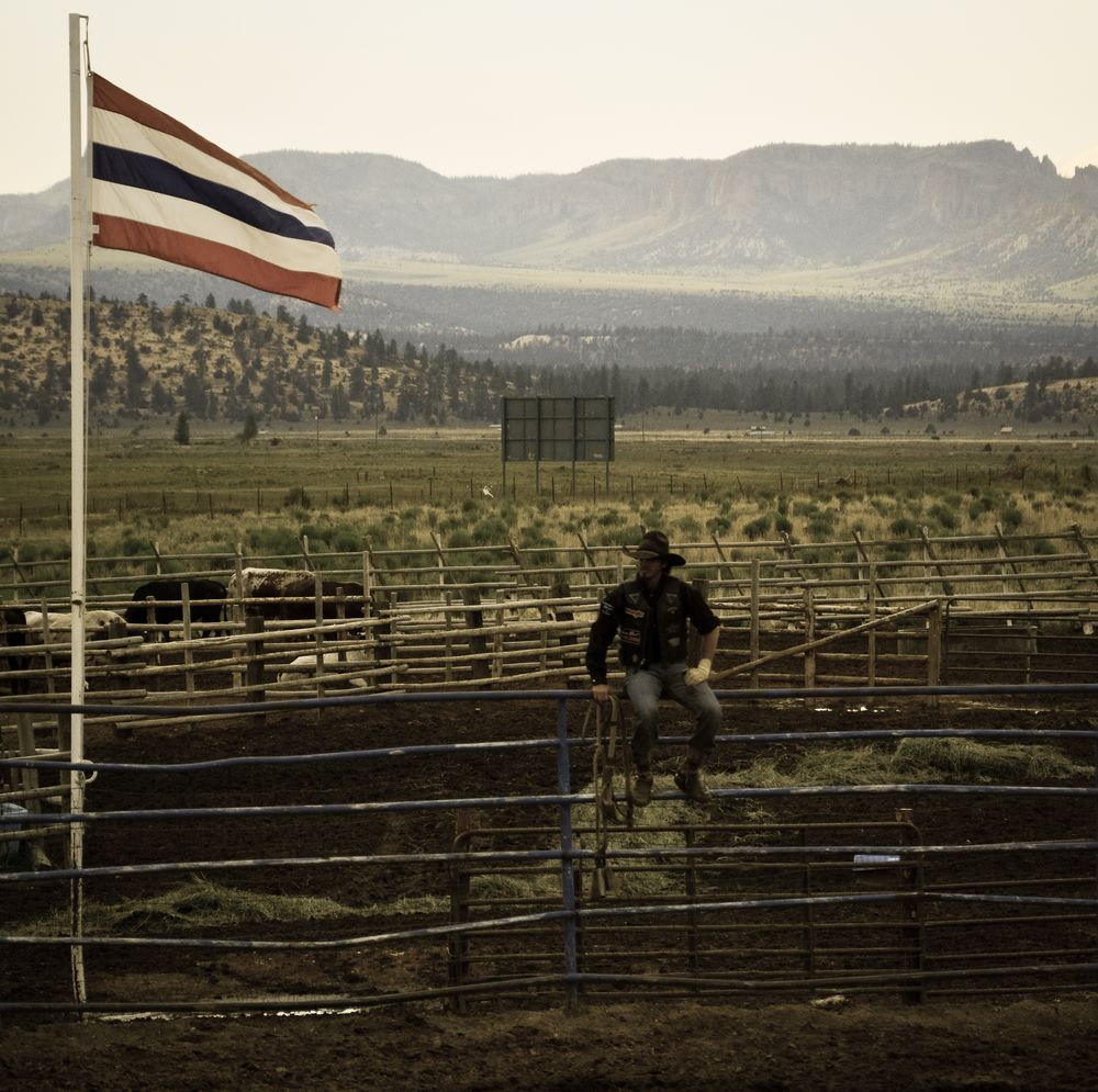 Cowboy on Gutter von Kidon 