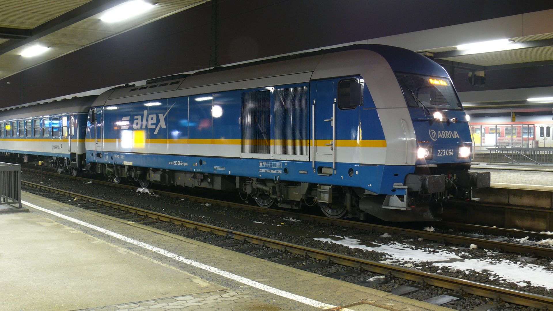 223 064 vor ihrer großen Reise nach Prag