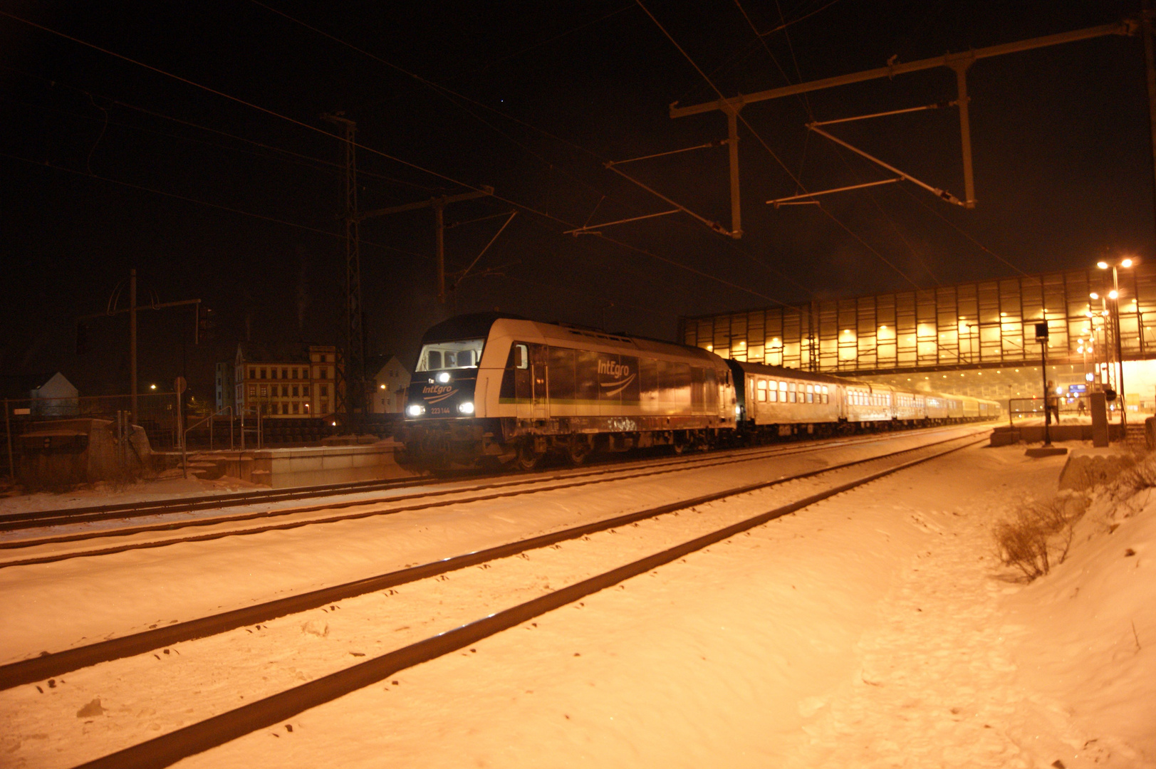 223 144 bei -20 Grad in Chemnitz Hbf