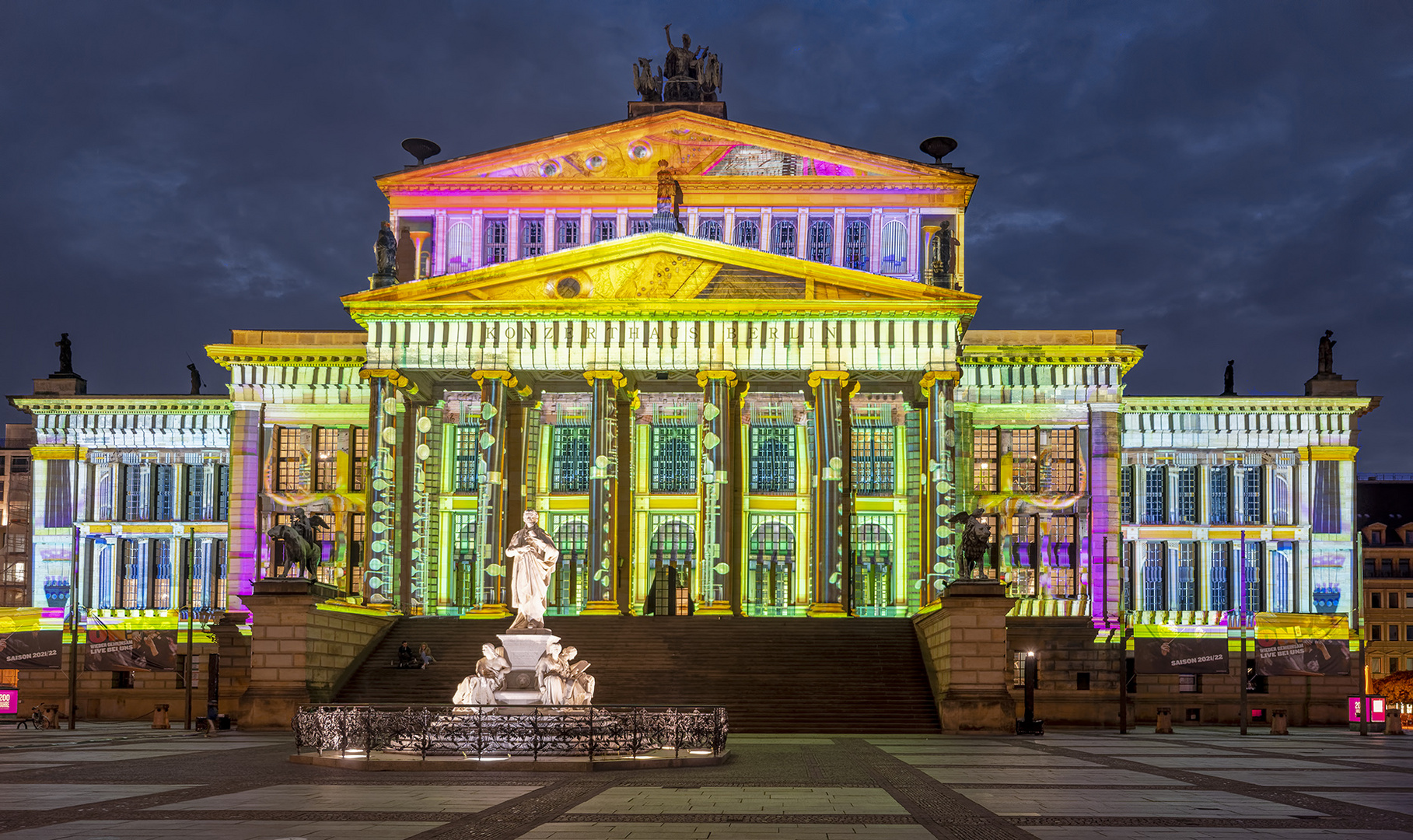 2238TZ Festival of Lights Berlin 2021 Konzerthaus am Gendarmenmarkt