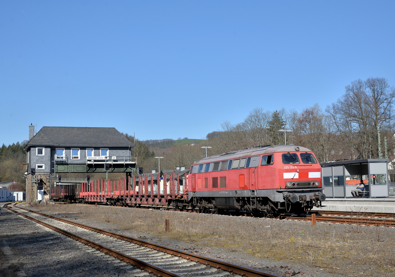 225 133-8 am 31.03.21 in Brügge-Westfalen