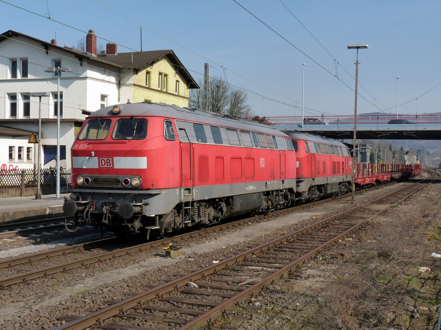 225 DT mit Leerzug in Hohenlimburg