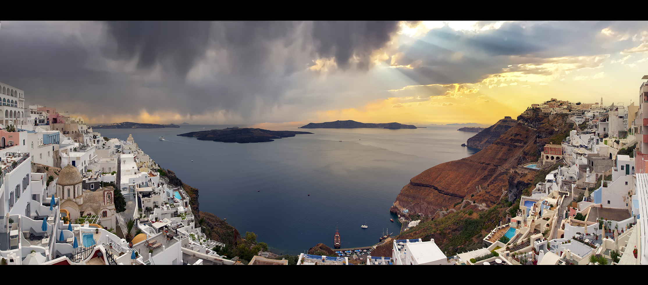 2251N-54N Fira Santorin Panorama